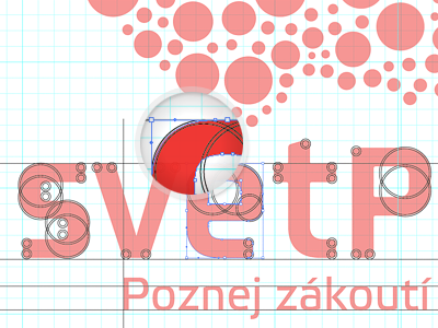 Svět Prahy / World of Prague logo draft brand design logo portal praha svet world