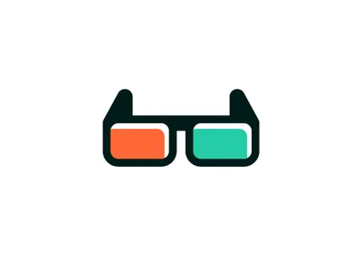 bd Glasses branding glasses identity illustration logo media monogram type typography vision