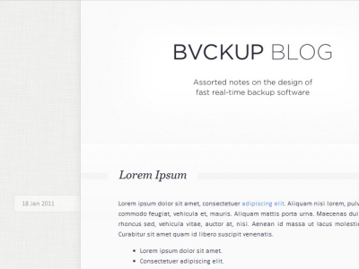 Almost done blog bvckup simple tumblr typography