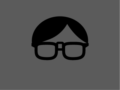 nerd icon illustrator nerd