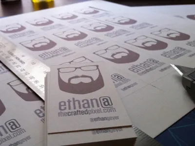 Business Cards business card diy hand skills logo paper tungsten