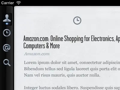 iPad App ipad newspaper times twitter ui