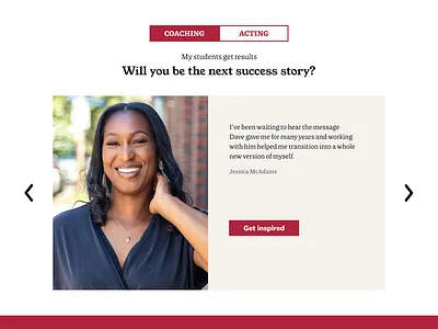 David Meadows Website design ui ux