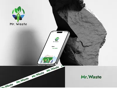 Mr Waste Mobile App Design app design graphic design mobile app design ui