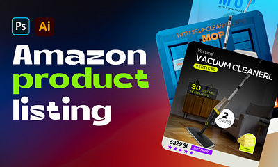 Vacuum Cleaner Infographic Design amazon infographic amazon product listing infographic listing images