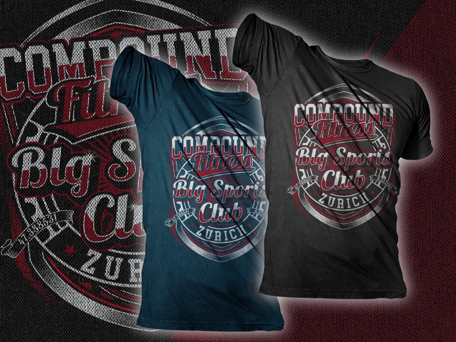 Blg Sports Club Custom Typography T Shirt adobe illuistrator graphic design hand drawing illustration t shirt design vector drawing vector t shirt