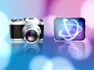 Camera and Browser Icon browser camera design icon icons