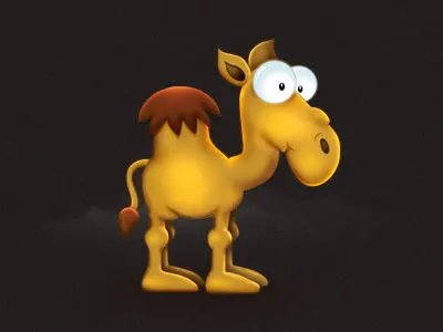 Camel Mascot design illustration mascot