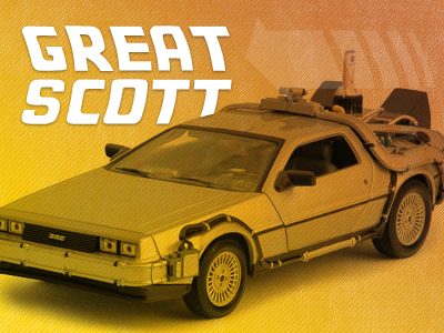 Back to the Future bttf delorean movie