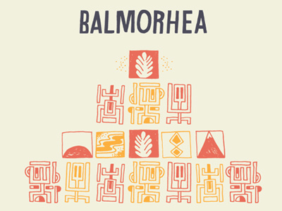 Balmorhea Poster iconography poster