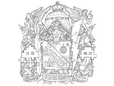 crest sketch crest sketch