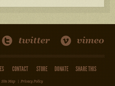 Social brown icons khaki texture