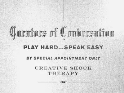 Creative Shock Therapy curators shock therapy
