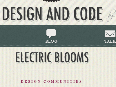 Portfolio CSS + Mark up css html league gothic portfolio