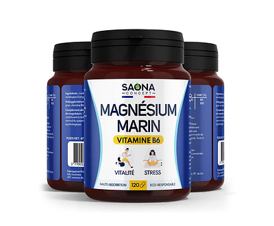 Marine Magnesium Vitamin B6 bone health collagen digestion health muscle health nervousness regularity vitamin b6 vitamins