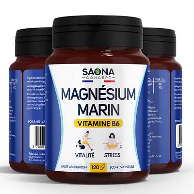 Marine Magnesium Vitamin B6 bone health collagen digestion health muscle health nervousness regularity vitamin b6 vitamins