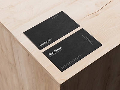 Vcard Desing | Minimal Thinking branding desing graphic design logo ui