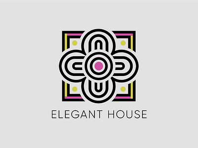 LOGO ELEGANT HOUSE branding design figma graphic design illustration illustrator logo typography ui vector