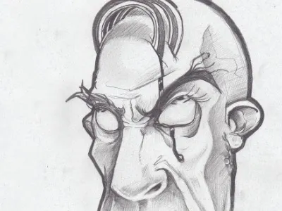 Got Double Rainbows in My Mind blood ceed creative eyes face pencil phillip maddox rainbows sketch