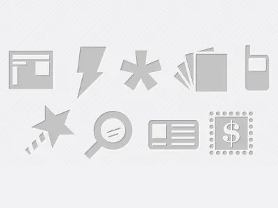 Ad Format Icons icon illustration