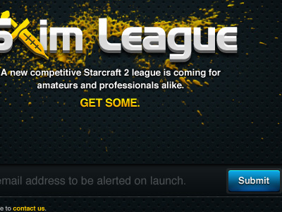 Stim League Splash starcraft