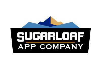 Sugarloaf Final branding design illustration logo typography