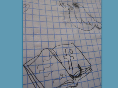 songbird & book drawring