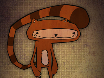 Cartoon Sketching cartoon character illustration