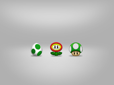 Super Mario World 1990 1up 48px egg fire flower green icon mario mushroom nintendo snes super world yoshi