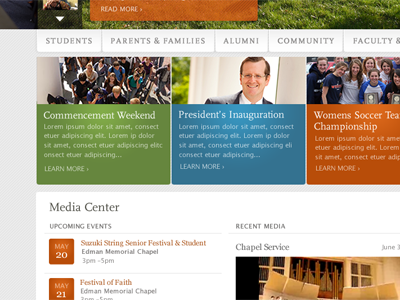 college blue css3 gradients green grey html5 microformats orange white