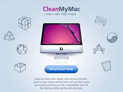 CleanMyMac interactive landing page cleanmymac landing macpaw web
