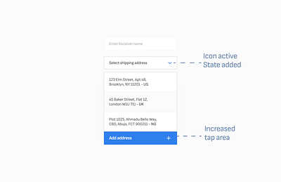 Shipping Cards design exploration figma shipping ui ux