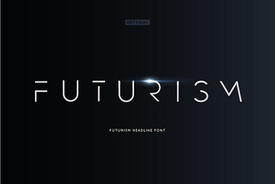 Futurism Headline Font cyber font font futuristic font futuristicfont gamimgfont gaming innovative font innovativefont logo logodesign minimalistfont robot font robotic font scifi font tech font type ui