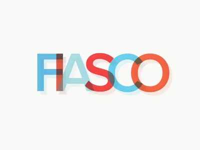 Fiasco logo proxima type