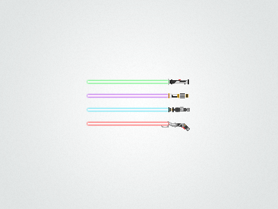 Pixel lightsabers lightsaber pixel star wars