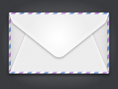 Envelope envelope purple