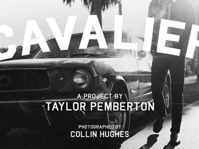 CavalierEssentials.com art direction cavalier photography typography