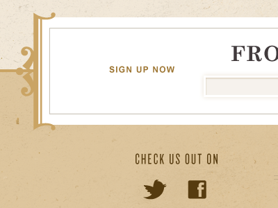 Antiquity and Social Media antique brown