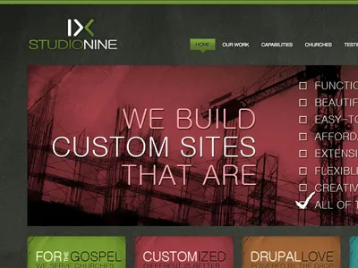 Studio Nine Creative - New Site website