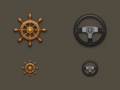 Steering Wheel icon iphone