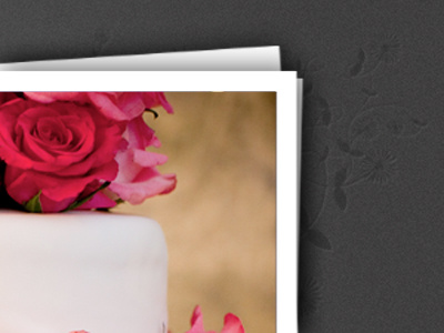 Dream Wedding flowers letterpress photo wedding