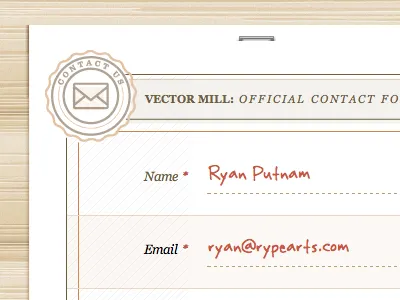 Vm Contact Form contact form icon illustrator vector