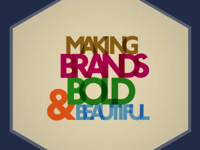 the barn blue brown clean graphic green orange red typography