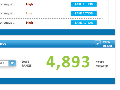 Employee Progress results blue illustrator interface prototype rendering wireframe