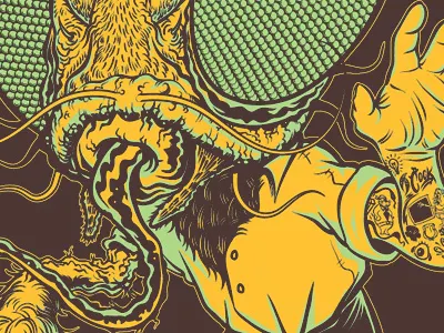 Rare Breed apparel drawing hipster illustration vector