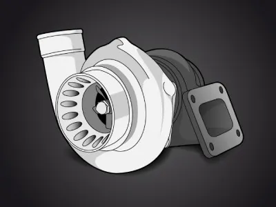 Vector Turbo illustration turbo vector vehicle
