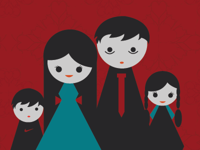 family illustration