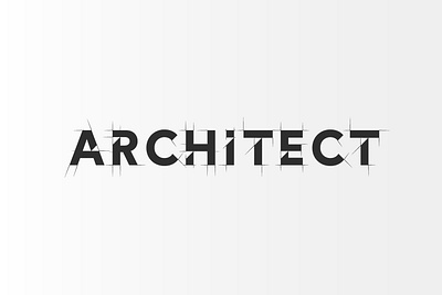 Architect BluePrint Font architectorfont architecture blueprint draw font gamimgfont gaming handdraw logo logodesign project scetch type typeface typeset typography