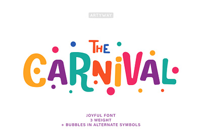 Carnival Headline Font fontshowcase