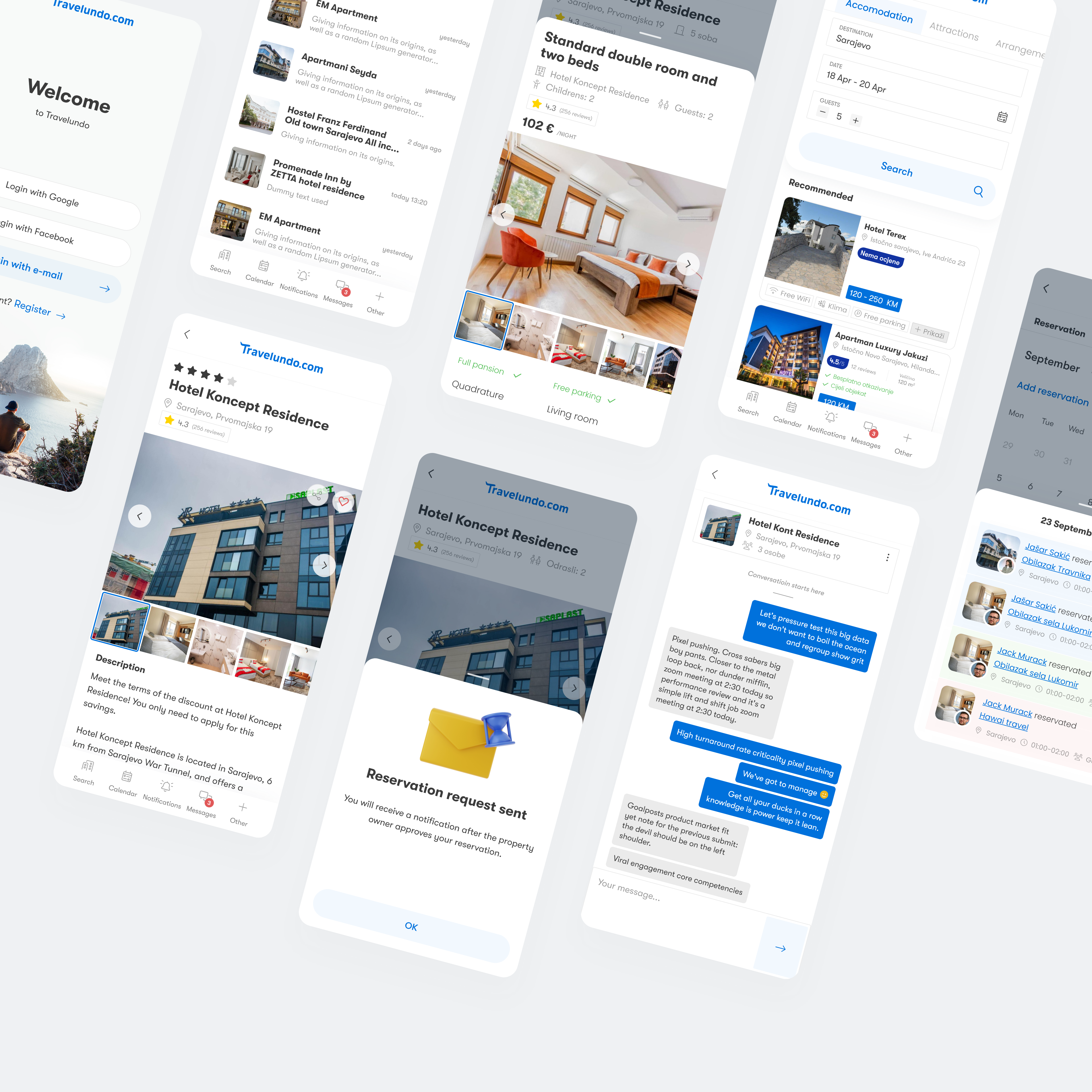 Example of Mobile App UX/UI Design